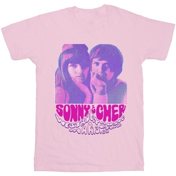 textil Niño Camisetas manga corta Sonny & Cher Westbury Music Fair Rojo