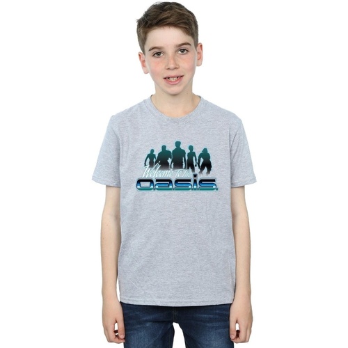 textil Niño Tops y Camisetas Ready Player One Welcome To The Oasis Gris
