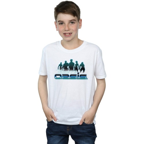 textil Niño Tops y Camisetas Ready Player One Welcome To The Oasis Blanco