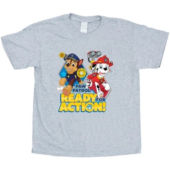 textil Niña Camisetas manga larga Nickelodeon Paw Patrol Ready For Action Gris