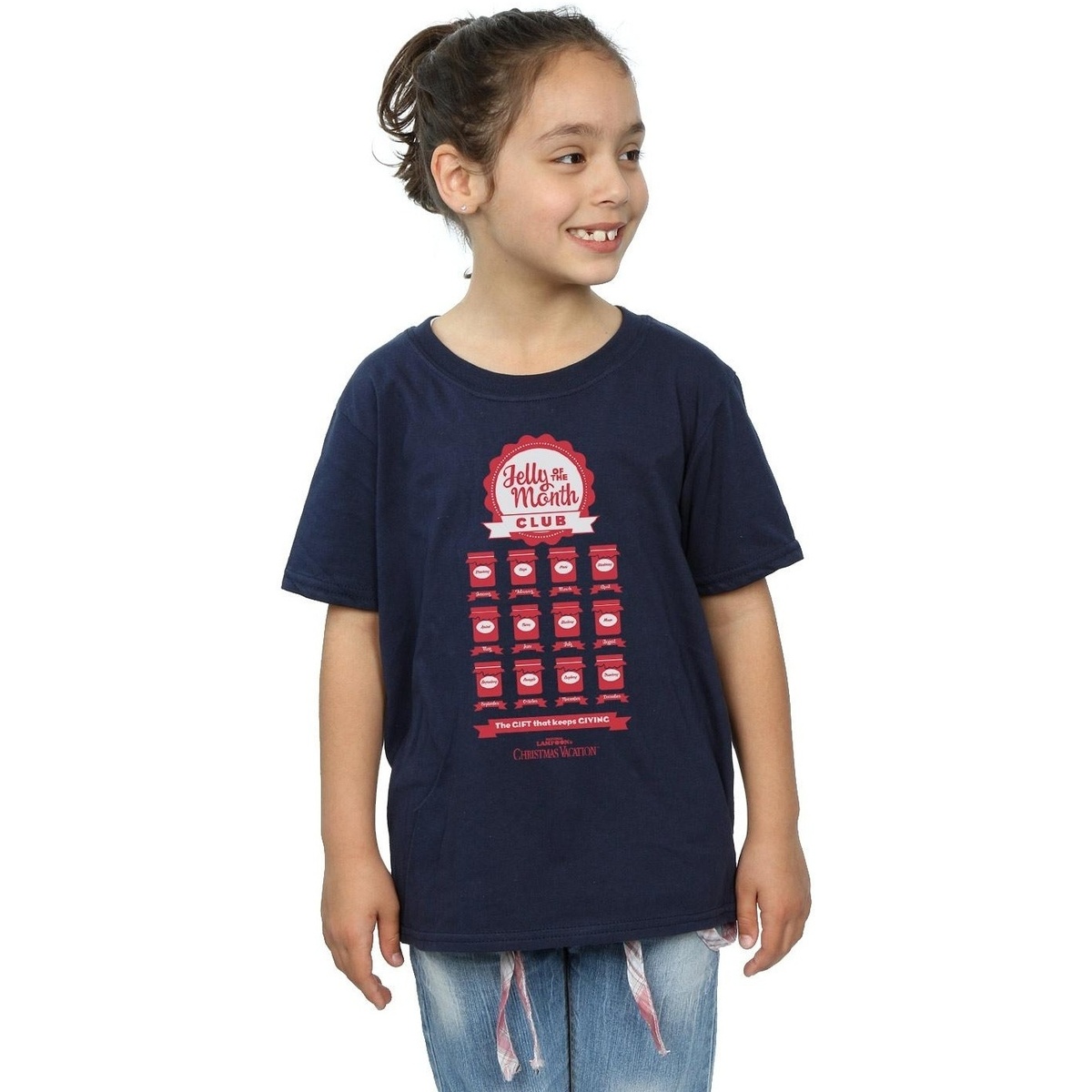 textil Niña Camisetas manga larga National Lampoon´s Christmas Va Jelly Club Azul