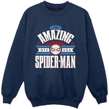textil Niño Sudaderas Marvel Spider-Man NYC Amazing Azul