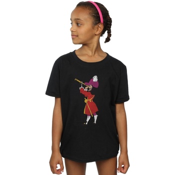 textil Niña Camisetas manga larga Disney Peter Pan Classic Captain Hook Negro