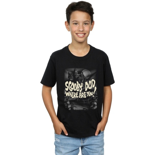 textil Niño Tops y Camisetas Scooby Doo BI33357 Negro