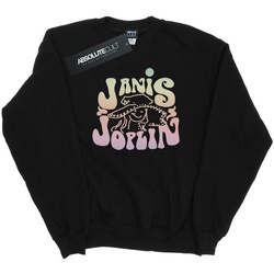 textil Mujer Sudaderas Janis Joplin Pastel Logo Negro