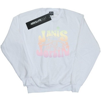 Janis Joplin Pastel Logo Blanco