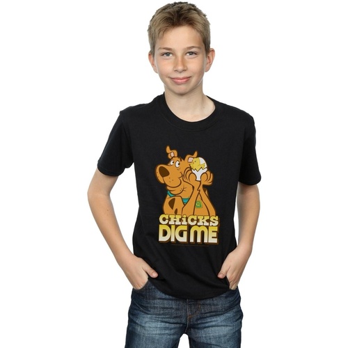 textil Niño Tops y Camisetas Scooby Doo BI33375 Negro