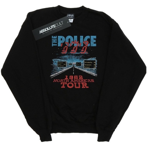 textil Mujer Sudaderas The Police North American Tour V2 Negro