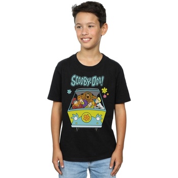 textil Niño Camisetas manga corta Scooby Doo Mystery Machine Group Negro