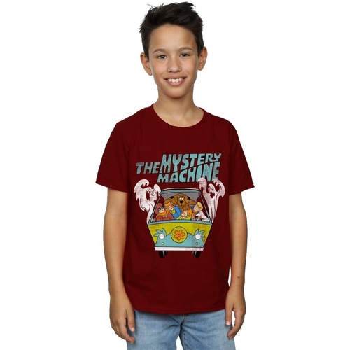 textil Niño Camisetas manga corta Scooby Doo Mystery Machine Multicolor