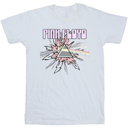 textil Niña Camisetas manga larga Pink Floyd Pastel Triangle Blanco
