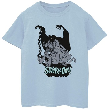 textil Niño Camisetas manga corta Scooby Doo Scared Jump Azul