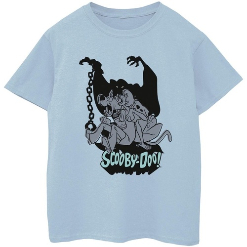 textil Niño Camisetas manga corta Scooby Doo Scared Jump Azul