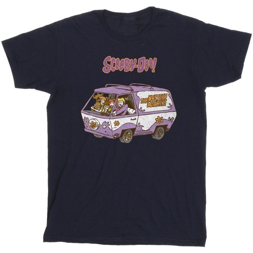 textil Niño Camisetas manga corta Scooby Doo Mystery Machine Van Azul
