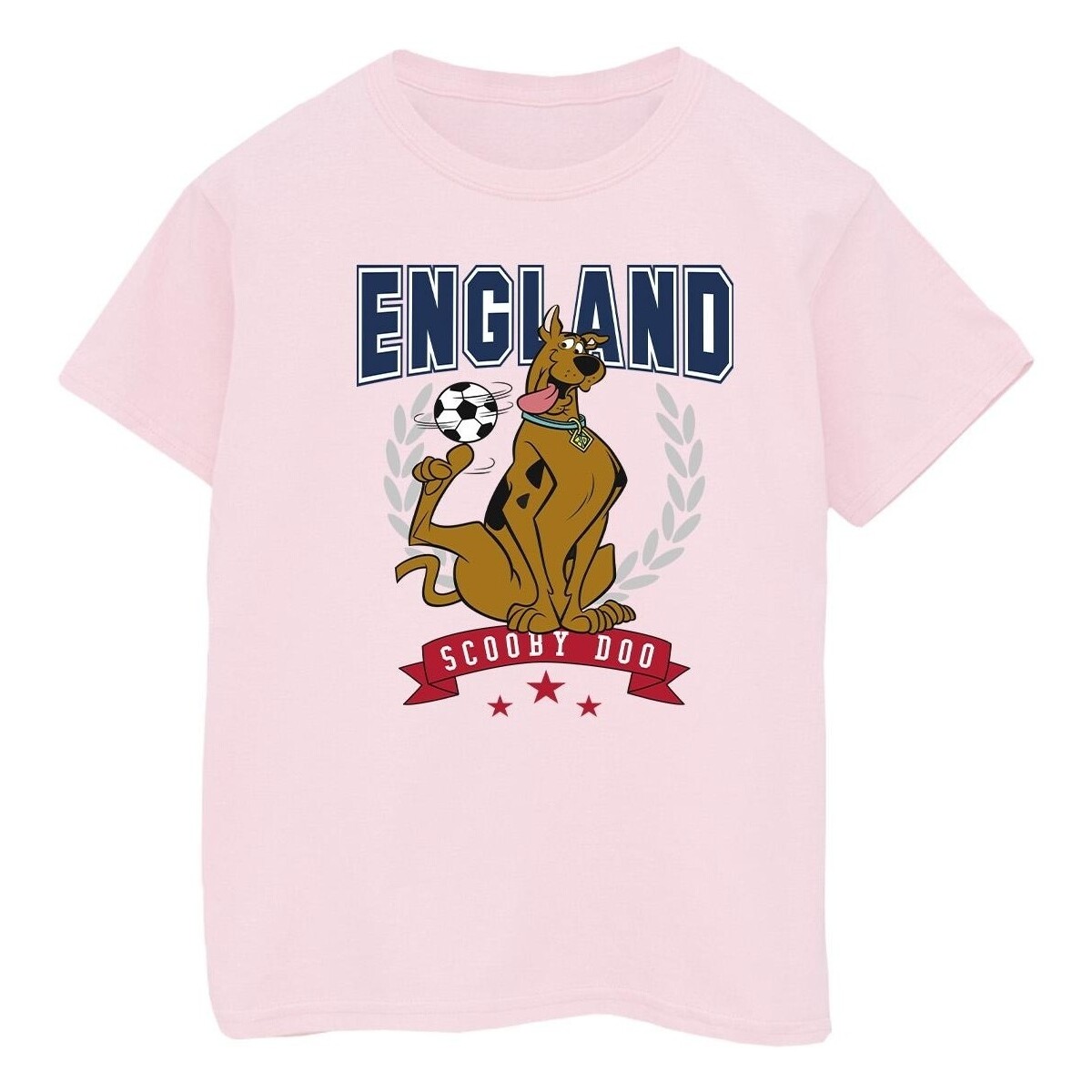 textil Niño Camisetas manga corta Scooby Doo England Football Rojo