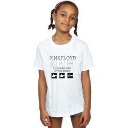 textil Niña Camisetas manga larga Pink Floyd Pyramid Trio Blanco