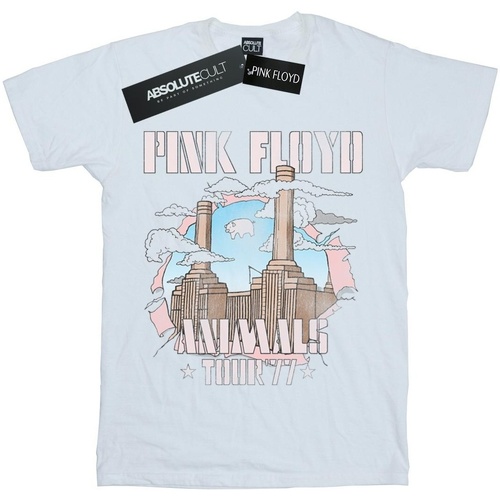 textil Niña Camisetas manga larga Pink Floyd Animal Factory Blanco