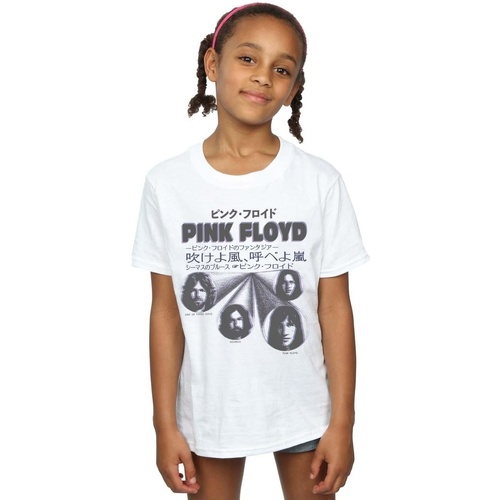 textil Niña Camisetas manga larga Pink Floyd BI33471 Blanco