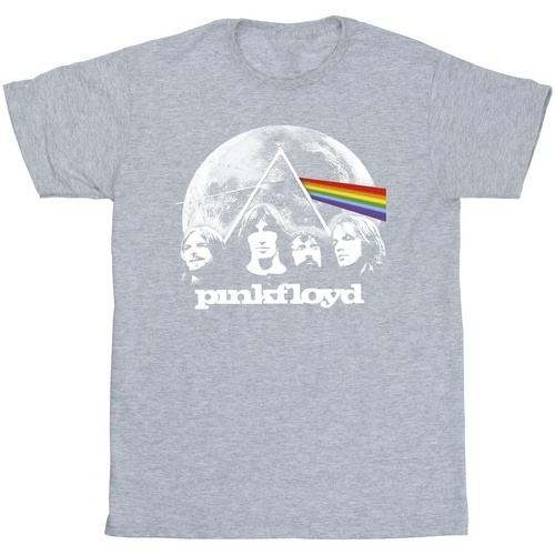 textil Niña Camisetas manga larga Pink Floyd Moon Prism Blue Gris