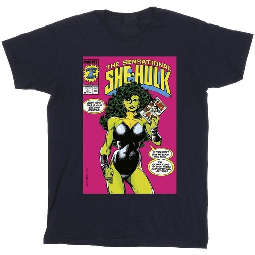 textil Niño Camisetas manga corta Marvel She-Hulk: Attorney At Law Second Chance Azul