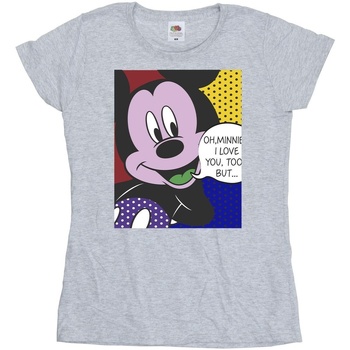 Disney Mickey Mouse Oh Minnie Pop Art Gris