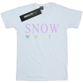 textil Niña Camisetas manga larga Disney Snow White Graphic Blanco