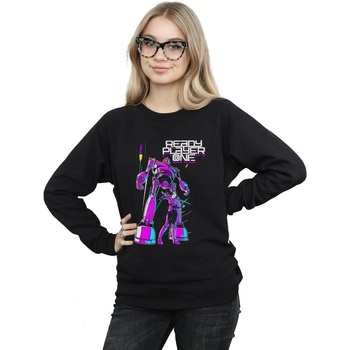 textil Mujer Sudaderas Ready Player One Iron Giant And Art3mis Negro