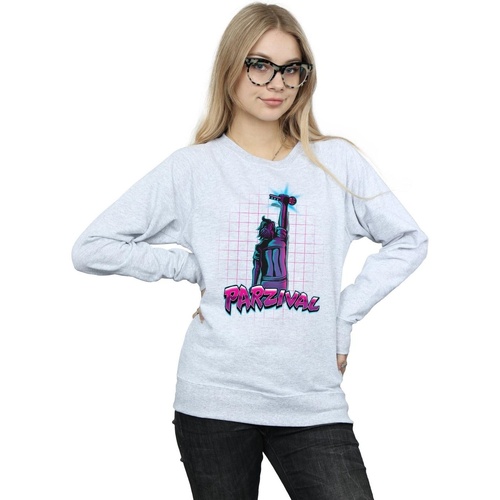 textil Mujer Sudaderas Ready Player One Parzival Key Gris