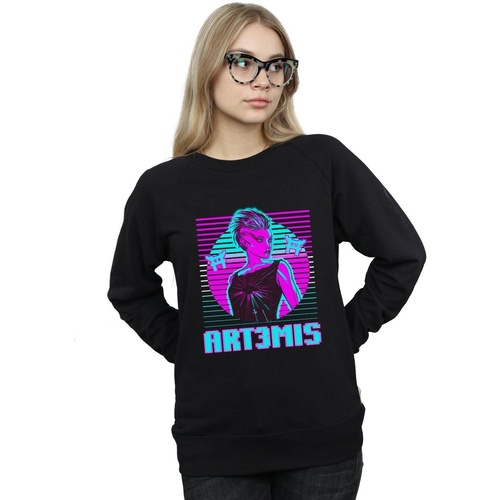 textil Mujer Sudaderas Ready Player One Neon Art3mis Negro