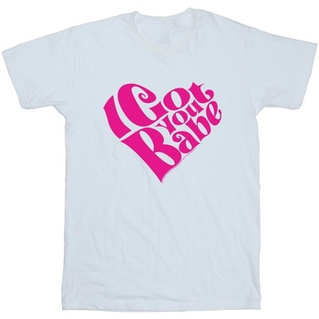 textil Niña Camisetas manga larga Sonny & Cher I Got You Babe Blanco