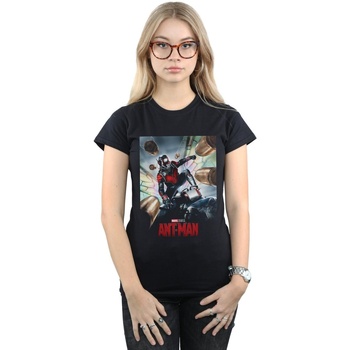 textil Mujer Camisetas manga larga Marvel Studios Ant-Man Poster Negro