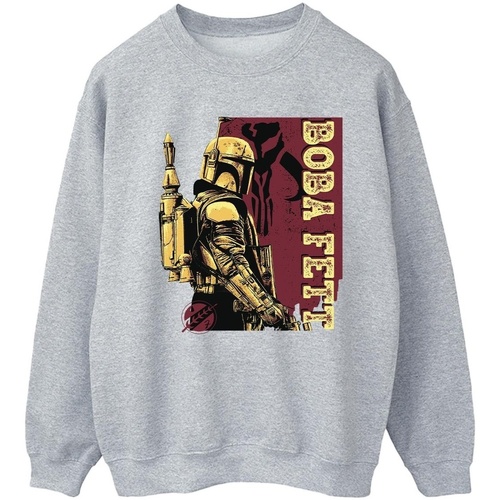 textil Mujer Sudaderas Disney The Book Of Boba Fett Western Style Gris