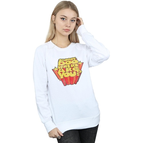 textil Mujer Sudaderas Scooby Doo Where Are You? Blanco