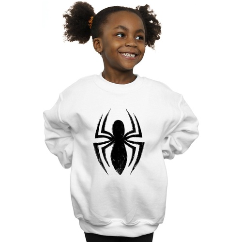 textil Niña Sudaderas Marvel Spider-Man Ultimate Spider Logo Blanco