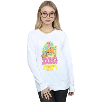 textil Mujer Sudaderas Scooby Doo Easter I Dig It Blanco