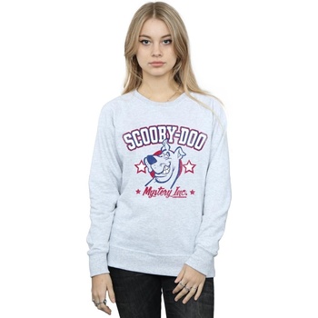 textil Mujer Sudaderas Scooby Doo Collegiate Mystery Inc Gris
