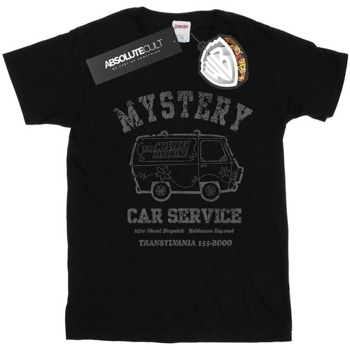 textil Niña Camisetas manga larga Scooby Doo Mystery Car Service Negro