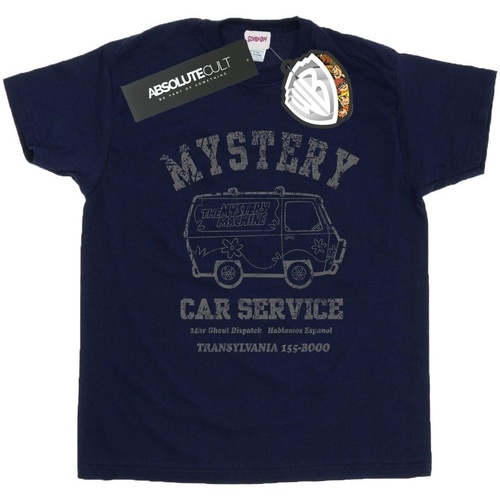textil Niña Camisetas manga larga Scooby Doo Mystery Car Service Azul