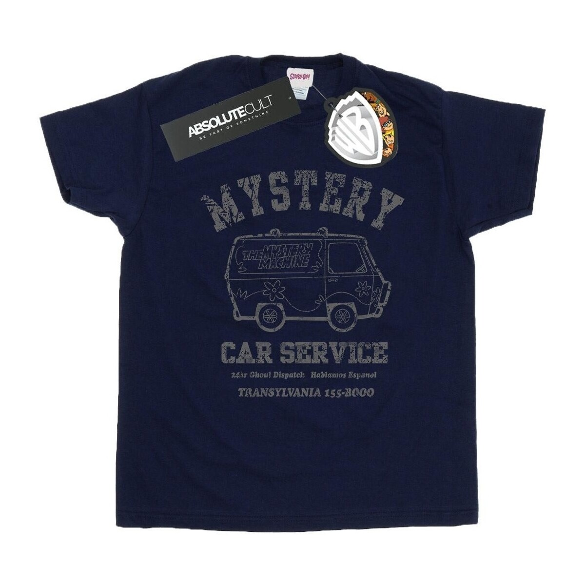 textil Niña Camisetas manga larga Scooby Doo Mystery Car Service Azul