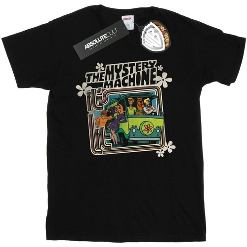 textil Niña Camisetas manga larga Scooby Doo Mystery Machine Negro