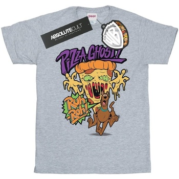 textil Niña Camisetas manga larga Scooby Doo Pizza Ghost Gris