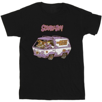 textil Niña Camisetas manga larga Scooby Doo Mystery Machine Van Negro