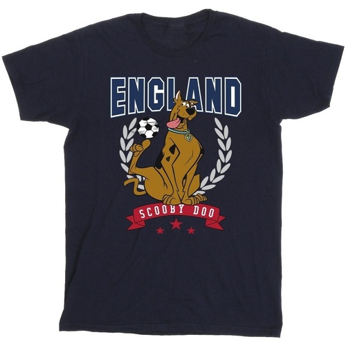 textil Niña Camisetas manga larga Scooby Doo England Football Azul