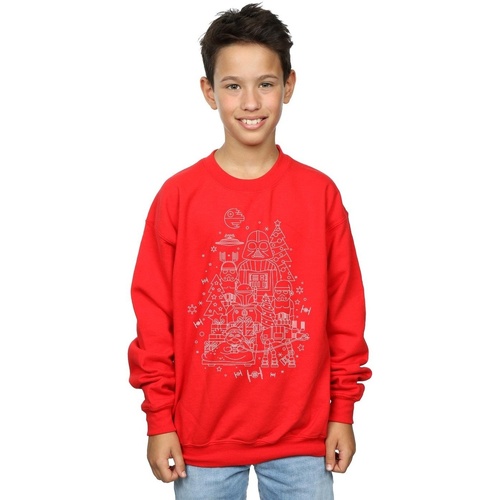 textil Niño Sudaderas Disney Empire Christmas Rojo