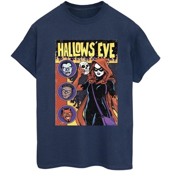 textil Mujer Camisetas manga larga Marvel Hallows Eve Comic Cover Azul
