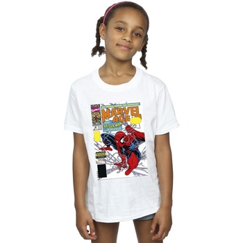 textil Niña Camisetas manga larga Marvel Spider-Man  Age Comic Cover Blanco