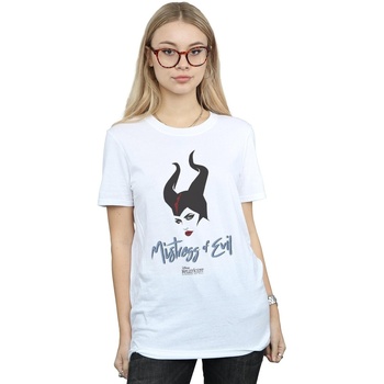 textil Mujer Camisetas manga larga Disney Maleficent Mistress Of Evil Blanco