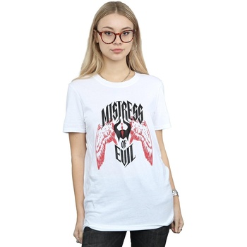 textil Mujer Camisetas manga larga Disney Maleficent Mistress Of Evil Wings Blanco