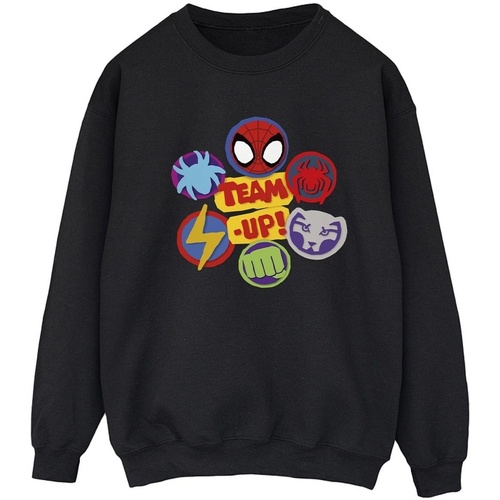 textil Mujer Sudaderas Marvel Spidey And His Amazing Friends Team Up Negro