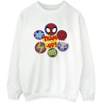 textil Mujer Sudaderas Marvel Spidey And His Amazing Friends Team Up Blanco